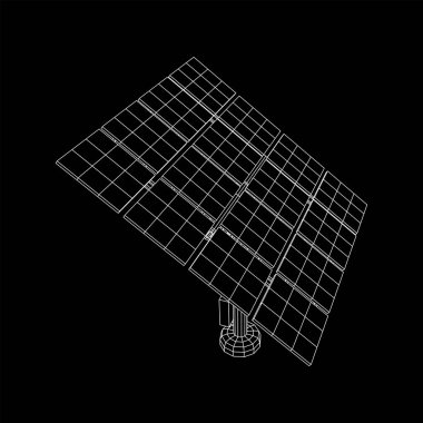 Güneş enerjisi paneli vektör