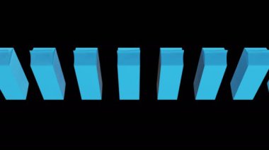 Süt veya meyve suyu 3d kutu