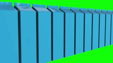 Süt veya meyve suyu 3d kutu