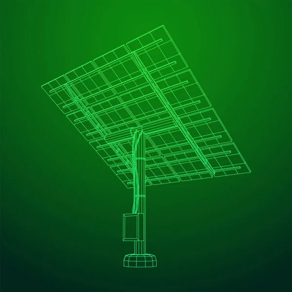Вектор панелі сонячної енергії — стоковий вектор