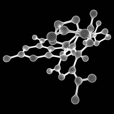 Tel Kafes Molekülü. Bağlantı Yapısı.