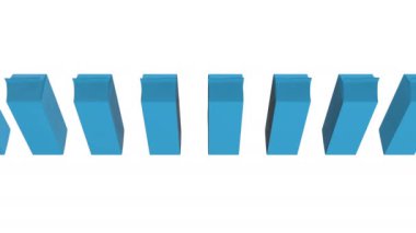 Süt veya meyve suyu 3d kutu