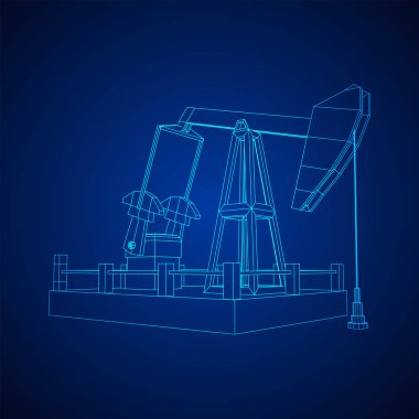 Petrol kuyusu Rig jakı tel kafes