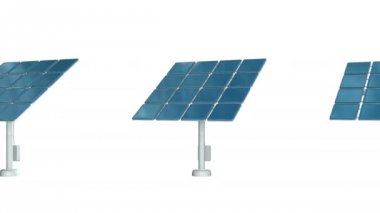 Güneş enerjisi paneli 3D