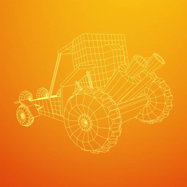 Kapalı yol kum buggy araba