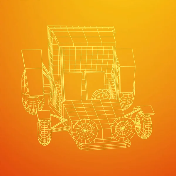 Voiture hors route buggy dune — Image vectorielle