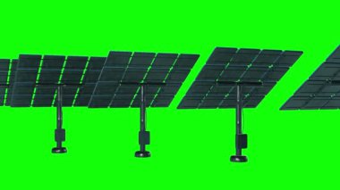 Güneş enerjisi paneli 3D