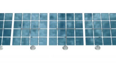 Güneş enerjisi paneli 3D