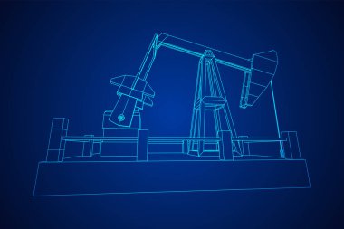 Petrol kuyusu Rig jakı tel kafes