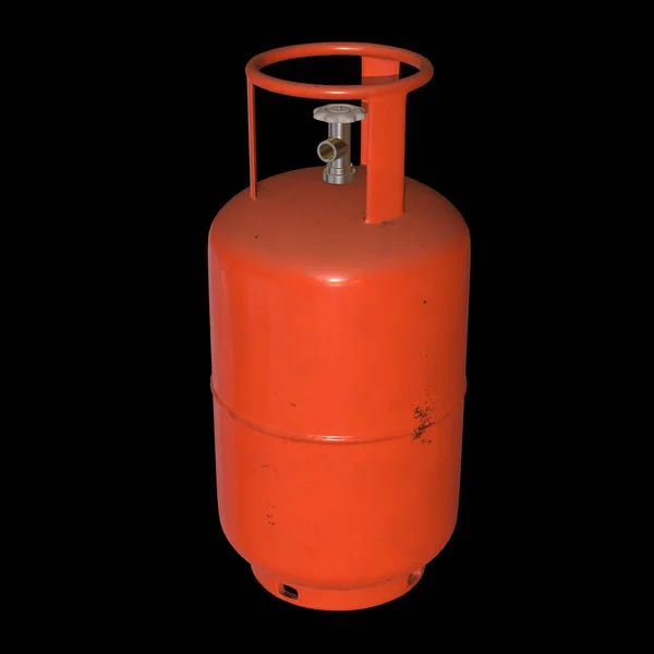 Gascylinder LPG tank gas-flaska — Stockfoto