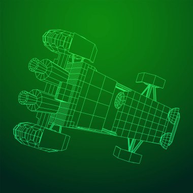 Kapalı yol kum buggy araba