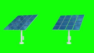 Güneş enerjisi paneli 3D