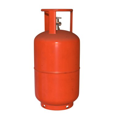 Gas cylinder lpg tank gas-bottle clipart