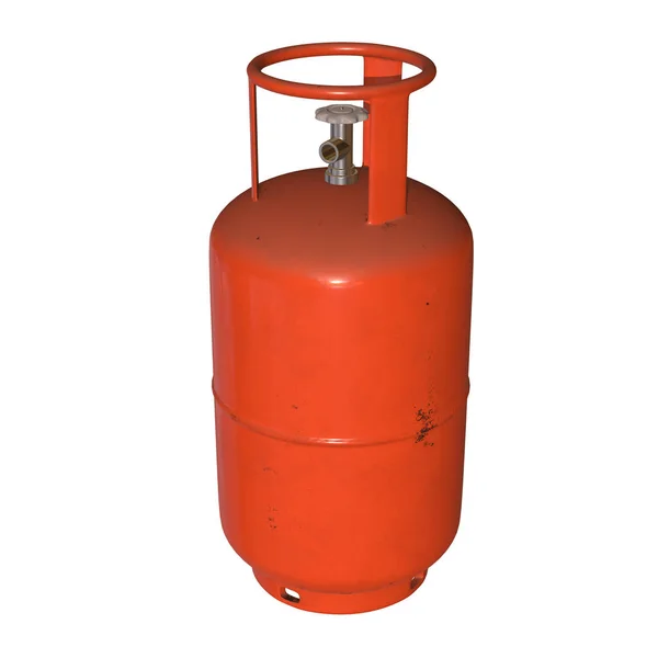 Gas cylinder lpg tank gas-bottle — Stock Photo, Image