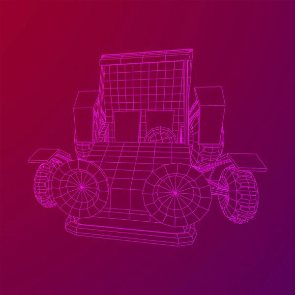 Off Road Düne Buggy Auto — Stockvektor