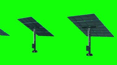 Güneş enerjisi paneli 3D