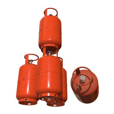 Gaz silindir LPG tankı gaz şişesi