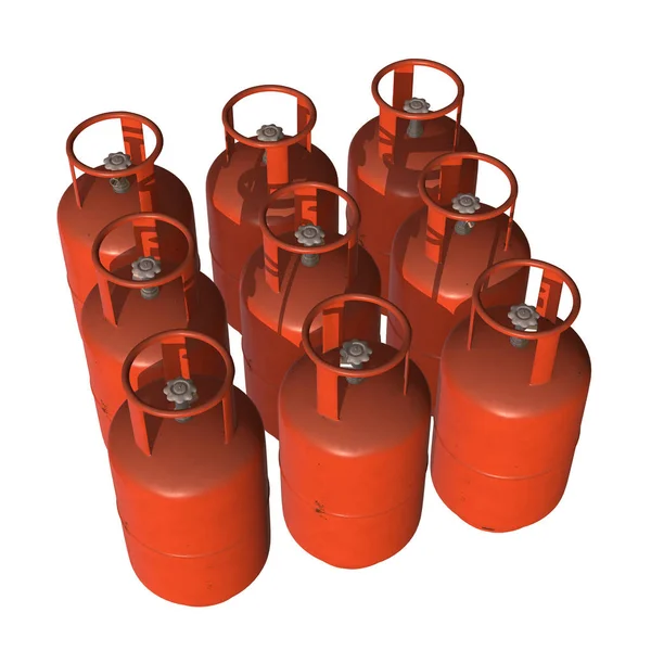 Rendering Image Classic Gas Cylinder Stock Photo by ©jukai5 210046362