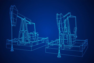 Petrol kuyusu Rig jakı tel kafes
