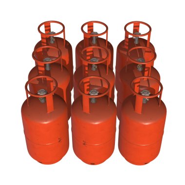 Gaz silindir LPG tankı gaz şişesi