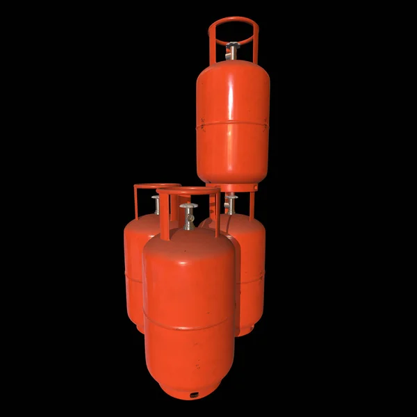 Gasflasche lpg tank gasflasche — Stockfoto