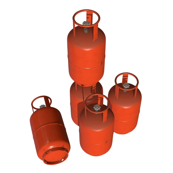 Gasflasche lpg tank gasflasche — Stockfoto