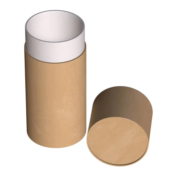 Kraft paper cardboard tube package