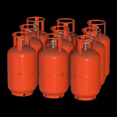 Gaz silindir LPG tankı gaz şişesi