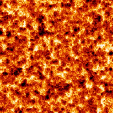 Volkanik şeytani sıcak erimiş lav. Magma bir yerde yüzen