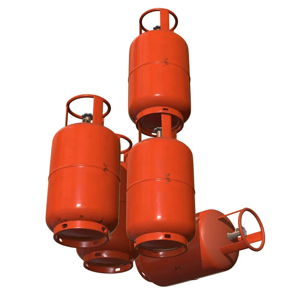 Gasflasche lpg tank gasflasche — Stockfoto