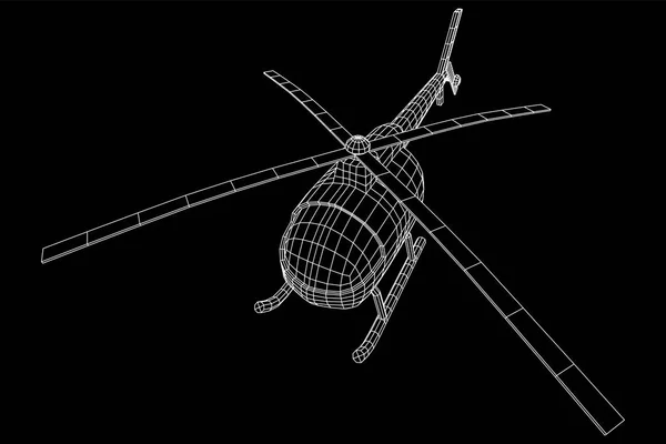 Vektor vrtulového vozu — Stockový vektor