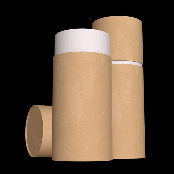 Kraft paper cardboard tube package