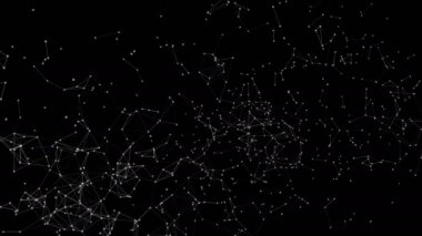 Soyut ağ arka plan hareketli.