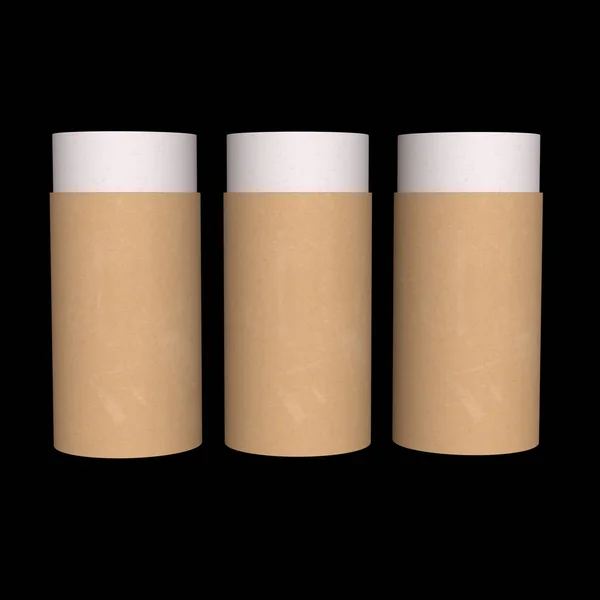 Kraft paper cardboard tube package