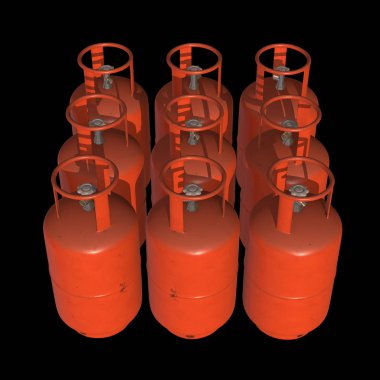Gaz silindir LPG tankı gaz şişesi