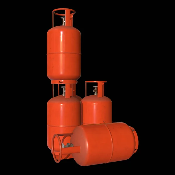 Gasflasche lpg tank gasflasche — Stockfoto