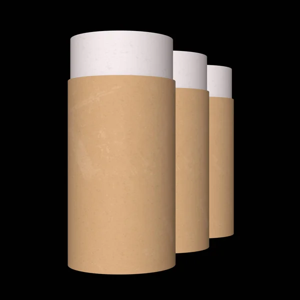 Kraft paper cardboard tube package