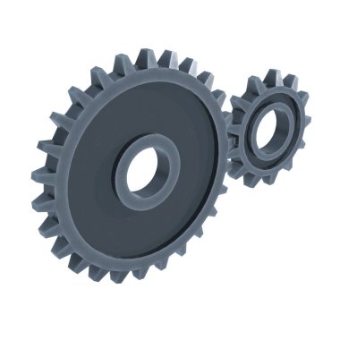 Dişliler. Mekanik teknoloji makinesi konsepti