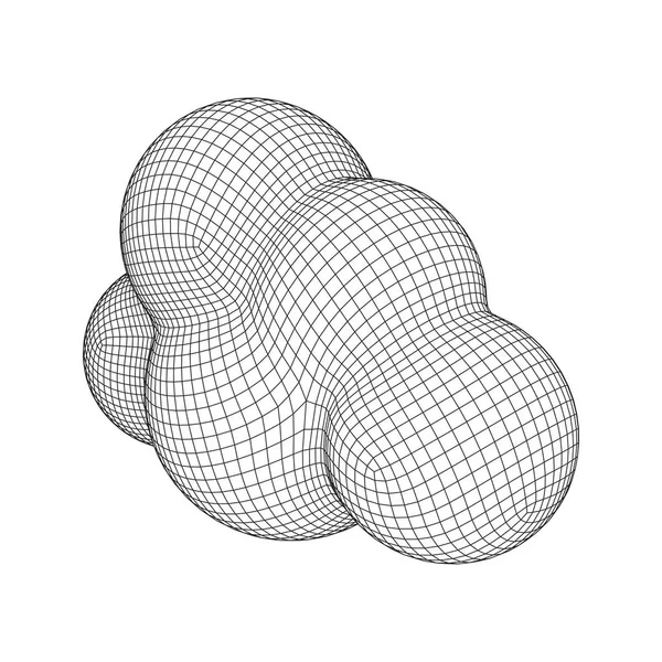 Concepto de tecnología de computación en nube — Archivo Imágenes Vectoriales