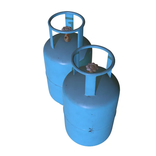 Gaz silindir LPG tankı gaz şişesi — Stok fotoğraf