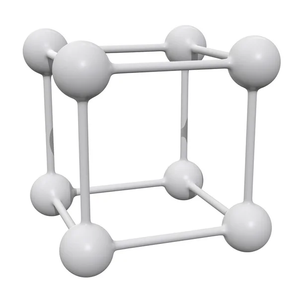 Structure de connexion de grille de molécules — Photo