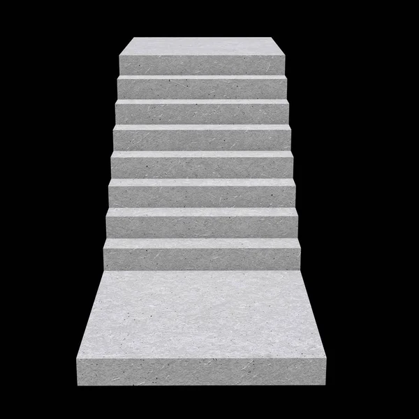 Сходи, міжкімнатні сходи кроки 3d — стокове фото