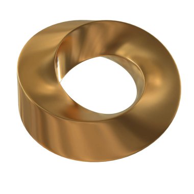 Mobius şerit yüzük kutsal geometri