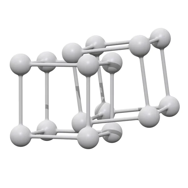 分子グリッド接続構造 — ストック写真