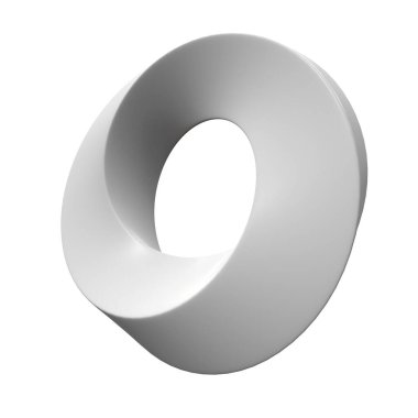 Mobius şerit yüzük kutsal geometri