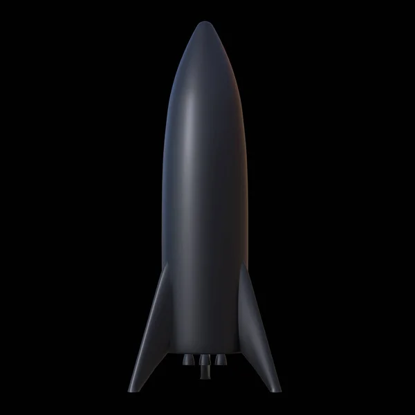Rocket moderno pronto al lancio — Foto Stock