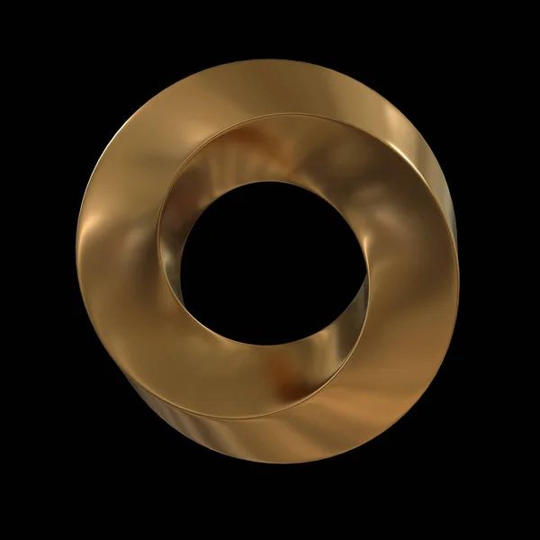 Möbius remsa ring sakral geometri — Stockfoto