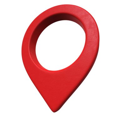 Coğrafi harita pin 3d oluşturucu