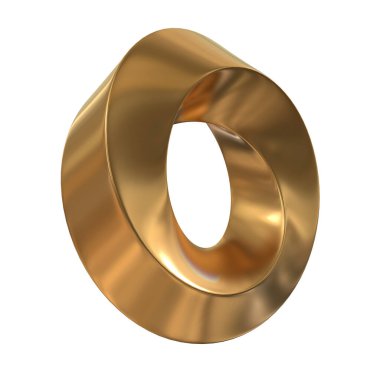 Mobius şerit yüzük kutsal geometri