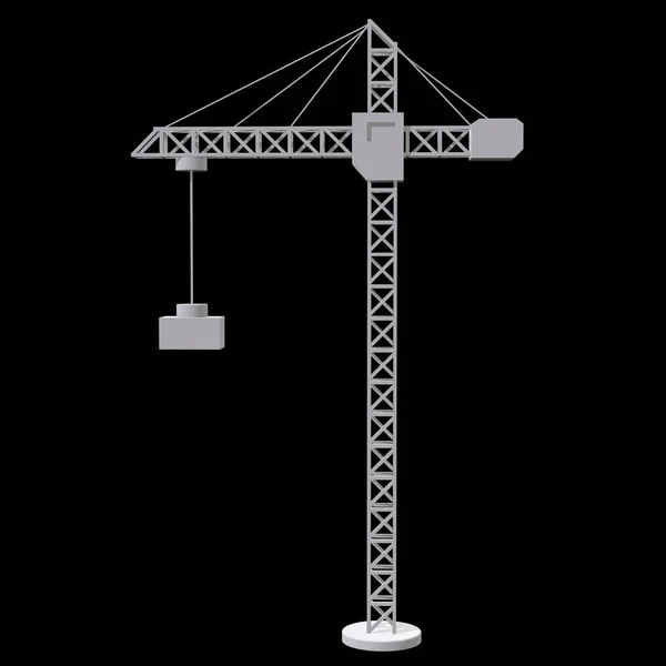 Toren bouw kraan — Stockfoto